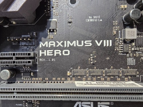 Asus Maximus VIII Hero Motherboard, Intel Core i7-6700K, 16GB DDR4-2400 RAM - Afbeelding 6 van 13