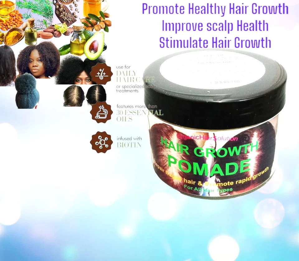 HAIR GROWTH SET- POMADE-SHAMPOO-CONDTIONER (3 in 1) An Anti Hair Loss treatment - Image 3 of 4