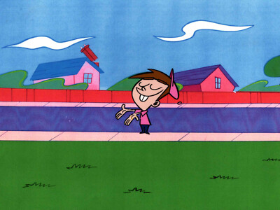 GREAT ! Nickelodeon Fairly Odd Parents Prod Cel #5048 TIMMY | eBay