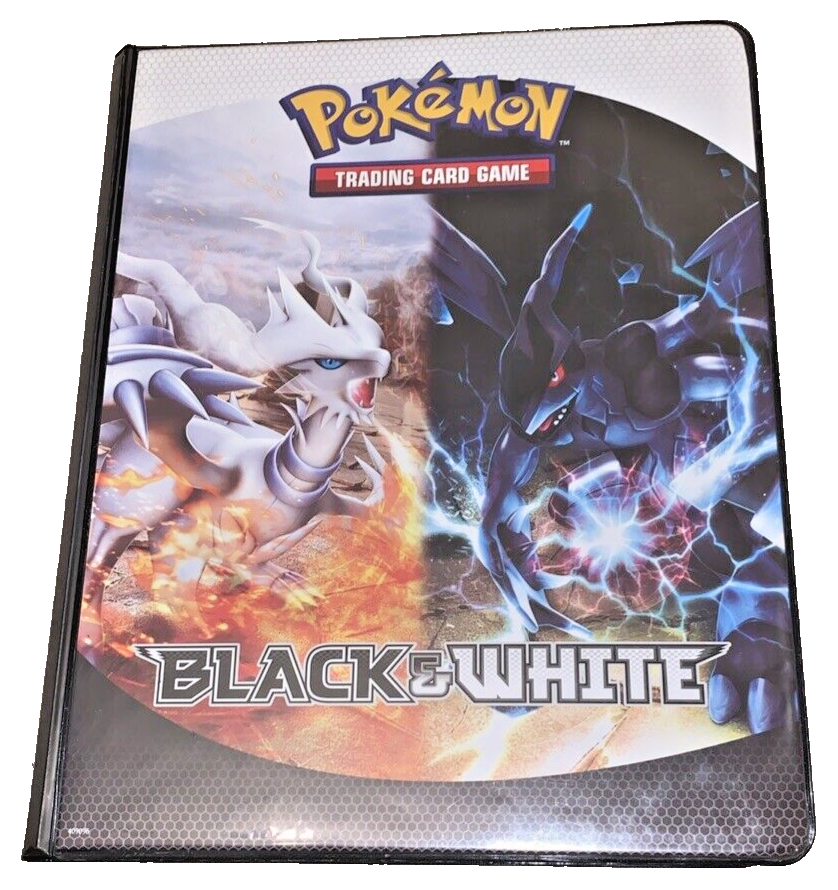 Pokemon Trading Card Game Black and White Album Binder Ultra Pro 2011 Clash