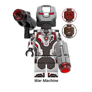 Details About Minifigure Avengers Endgame Minifigure War Machine In Jump Suit