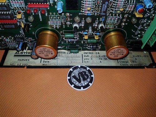 Convertidor Alsthom Parvex NFC 53220 AMS 2 tipo: AMS4381020 - Imagen 2 de 2