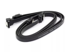 Lot Of 10 Gigabyte 2x SATA3 6Gb/s Data Cables for SSD/HDD P/N 12CF1-2SAT1b-01R