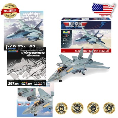 Maverick's F-14A Tomcat 1:48 Scale Model Kit - Perfect for Advanced Builders
