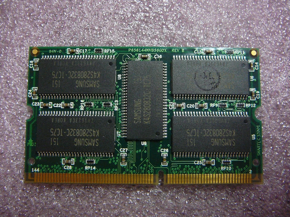 SM572168574CZ3RM00 Smart Cisco 15-5987-01 ECC SDRAM SODIMM 128MB PC100 **NEW** - Image 2 of 2