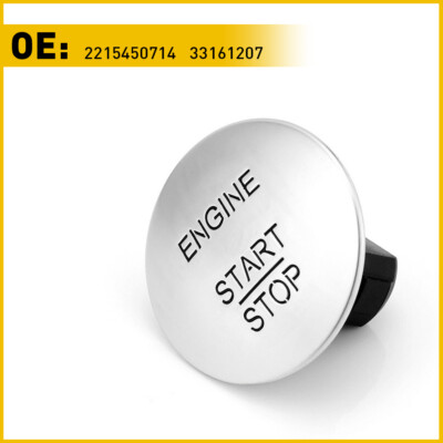 #ad Push To Start Fits Button Benz Mercedes Keyless Go Engine Start Stop Push Button $11.01