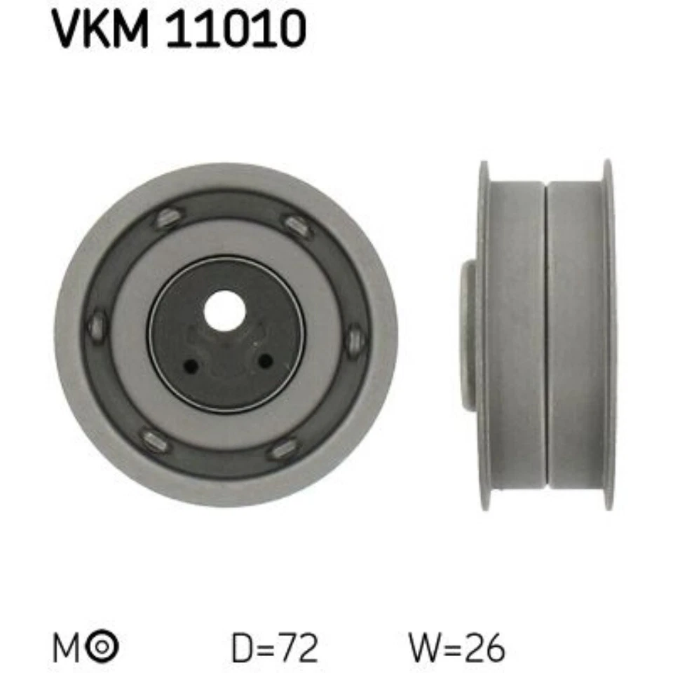 SKF Spannrolle Zahnriemen manuell für VW Transporter III Bus 70XA 70XD Audi 80 - Bild 1 von 1