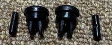FIT VAUXHALL 2PCS REAR BOOT PARCEL STRING CLIPS PEGS PINS