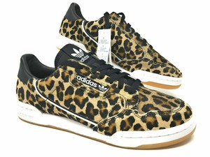 adidas originals continental 80 sneakers in leopard print