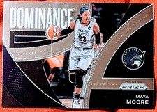 Maya Moore 2022 Panini Prizm WNBA Dominance Insert #13 Minnesota Lynx