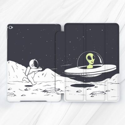 Alien Ufo Astronaut Moon Case For iPad 10.2 Air 13 11 Pro 13 Mini 7 A17 10.9 9.7
