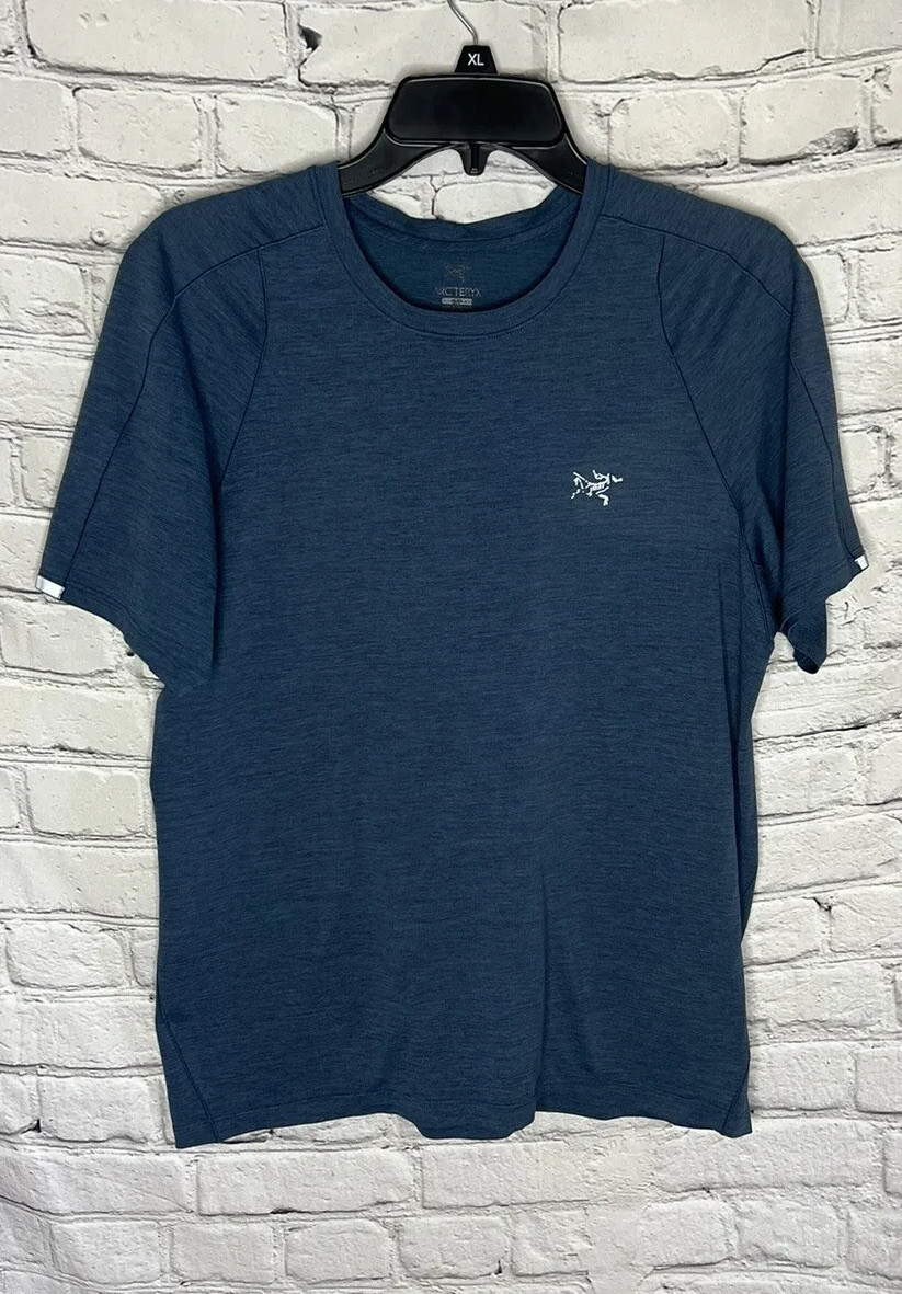 ARC'TERYX Arcteryx da uomo Cormac Crew SS manica corta blu piccola