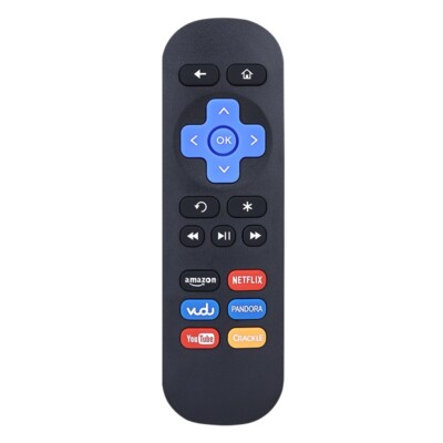 2 Stück Ersatzfernbedienung für ROKU 1/2/3/4 Express+/Ultra Streaming Player