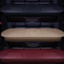 53in Universal Rear Car Seat Cover Soft Breathable Leather Row Cushion Pad Mat