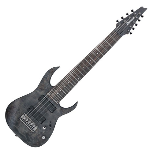 Ibanez RG9PB-TGF Axe Design Lab Transparent Gray Flat 9-String w/case New - Picture 2 of 7