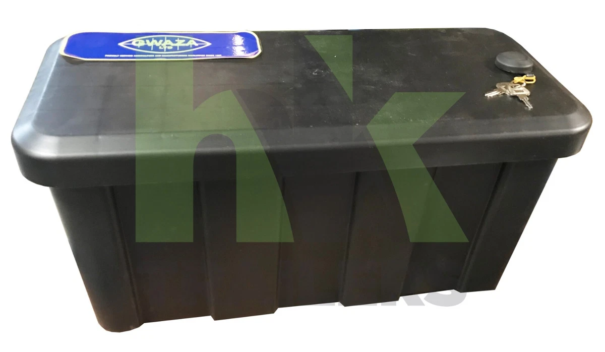 Plastic trailer 2024 tongue box