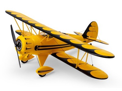 Eflite UMX WACO BNF Basic mit AS3X und SAFE Select, gelb A-EFLU53550Y