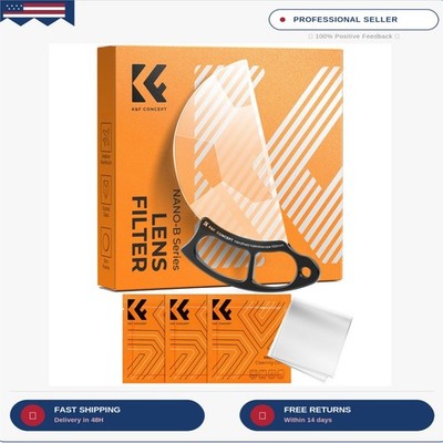 K&F CONCEPT 100mm Handheld Subtle Kaleidoscope Filter | Special Effects Optical