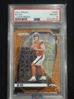 2024 Panini Prizm - Bo Nix Rookie #309 Orange Lazer Prizm (RC)