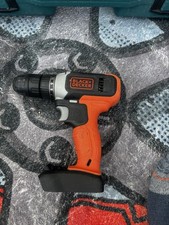 BLACK+DECKER BCD001 18V Cordless Drill/Driver 10mm Keyless Chuck, LED