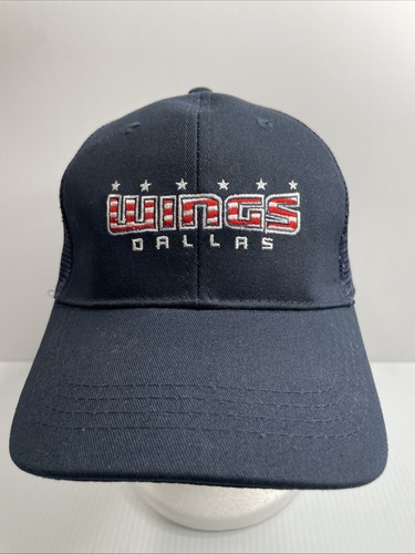 Dallas Wings Navy Blue Mesh Trucker Hat Snapback Adjustable