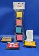 New In Packaging Stamp Sealed Ink Pads Lot Of 8