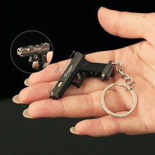 G.34 Keychain, Metal Gun Keychain Mini Pistol Keychain for Man, Son, Collector
