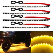12v Led Light Strip Connectable 24inch Amber Led Strip Lights For Car Undergl... 12v Led Light Strip Connectable 24inch Amber Led Strip Lights For Car Undergl...
