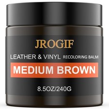 Leather Recoloring Balm - Leather Repair Kit for Furniture, Leather Color Res...