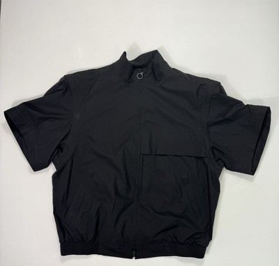Brooks Brothers Waterproof Shell Jacket Mens Black XL Windbreaker Goretex Zip