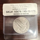 1927 Standing Liberty Quarter 25C Circulated Full Date Variety