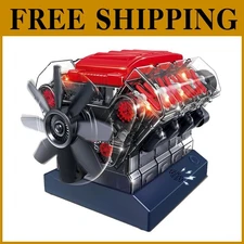 Educational V8 Engine Model - Build Your Own Car Engine
