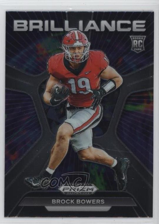 2024 Panini Prizm Draft Picks Brilliance Brock Bowers #HP-OG Rookie RC 1oa8