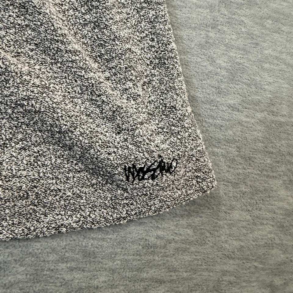 Pantalones Cortos Mossimo Mujer Pequeños Gris Terry Tejido Cordón tiro alto Salón Suave EE. UU. Foto 2 de 4