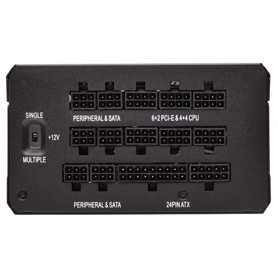 Crosair HX1200 80 PLUS PLATINUM Certified 1200W Fully Modular Power Supply Unit - Image 2 of 4