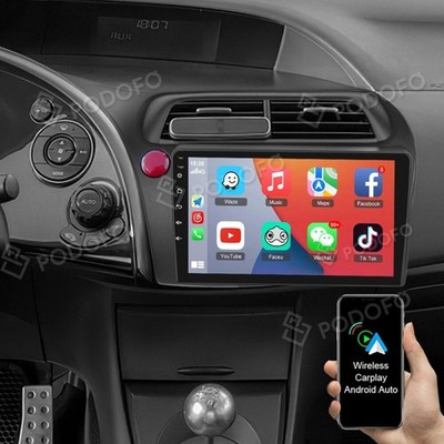 Für Honda Civic VIII 2006-2011 hatchback Android 15 Autoradio Radio GPS Carplay