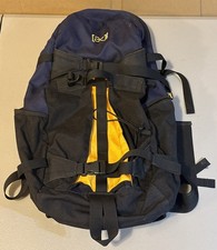 Burton ak Backpack Snowboard Hiking Blue And Yellow Pack Backpack