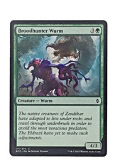 MTG Broodhunter Wurm Creature 171/274 Battle for Zendikar Velinov 2015 Wizards