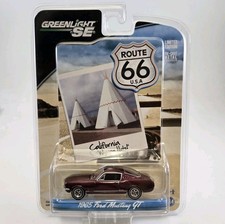 Greenlight SE Route 66 1965 Ford Mustang GT Red 1/64