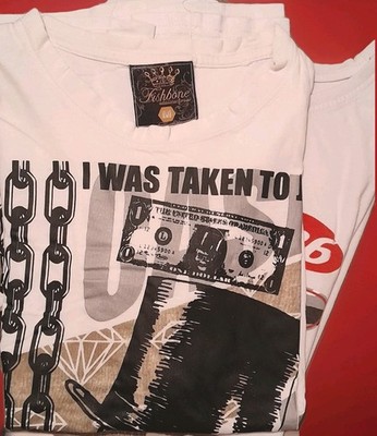 2 T-Shirts Gr. M Fishbone und Uncle Sam Kurzarm 