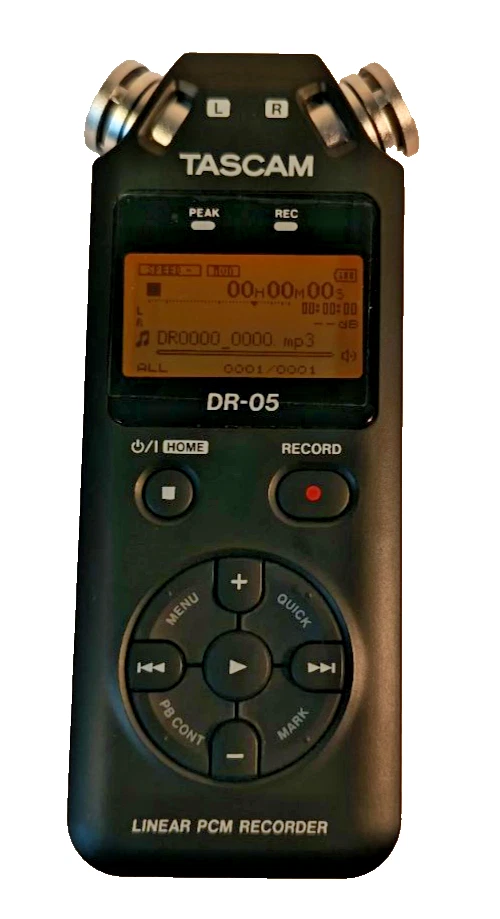 TASCAM DR-05 linear PCM / MP3 Recorder IC 24bit/96kHz - Bild 2 von 4