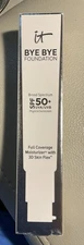 It Cosmetics Bye Bye Foundation - Full Coverage Moisturizer - 1.0 Oz - Light NIB