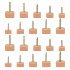 20 Pairs High Heel Caps Covers Heels Tips Replacement Kits Dowels for High Heels