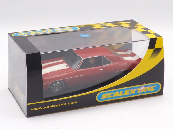 ScalexTric C2573 Chevrolet SS 350 Camaro 1969 1:32 In OVP - NEU-image