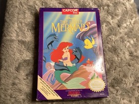Mint condition cartridge Disney&rsquo;s The Little Mermaid NES - with box no manual