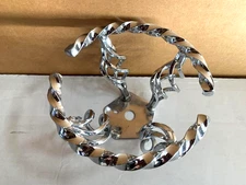 Lowrider Bike Steering Wheel 8" DIAMETER Twisted CAGED OPEN Bicycle