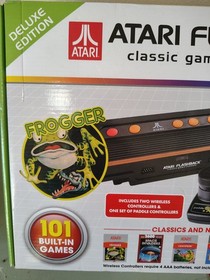 Atari Flashback 7 Classic 101 Game Console Paddle Frogger Deluxe Ed. Box NEW MIB