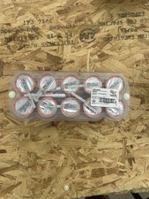 Bandeja completa de 10 vasos de soldadura exotérmicos Erico Cadweld Plus 115PLUSF20 - naranja