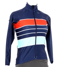 Velocio Breton SE Long Sleeve Cycling Jersey Women XS Blue Road Gravel MTB