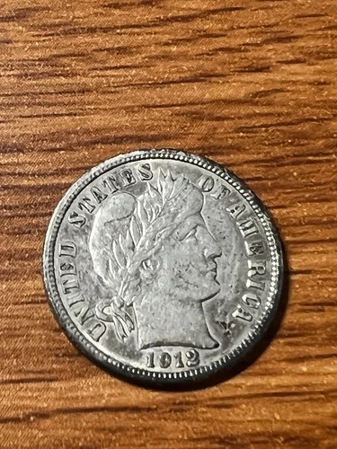 1912 D Barber Dime